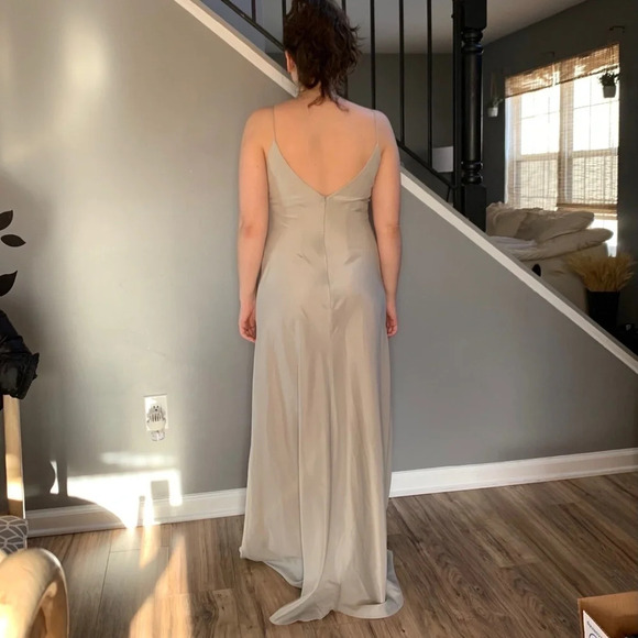 Jenny Yoo • Silver Gown - Picture 9 of 10